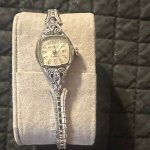 Vintage Westclox Women's Silver Watch